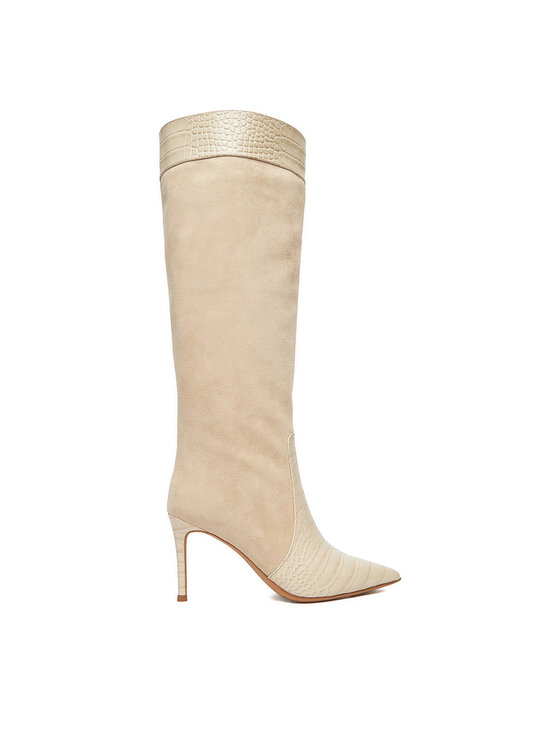 Eva Minge Ботуши EO-DANA-GLC6020-16.5-361 Бежов цвят на ниска цена