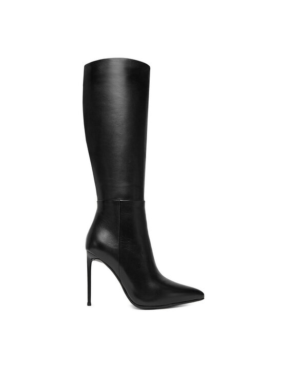 Eva Minge Ботуши EO-EDITH-E234-03B Черен цвят на ниска цена