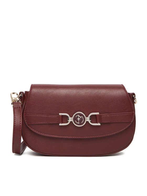 Eva Minge Дамска чанта EO-ALLISON-KY158 Бордо цвят на ниска цена