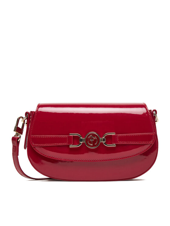 Eva Minge Дамска чанта EO-ALMA-KY158-1 Бордо цвят на ниска цена