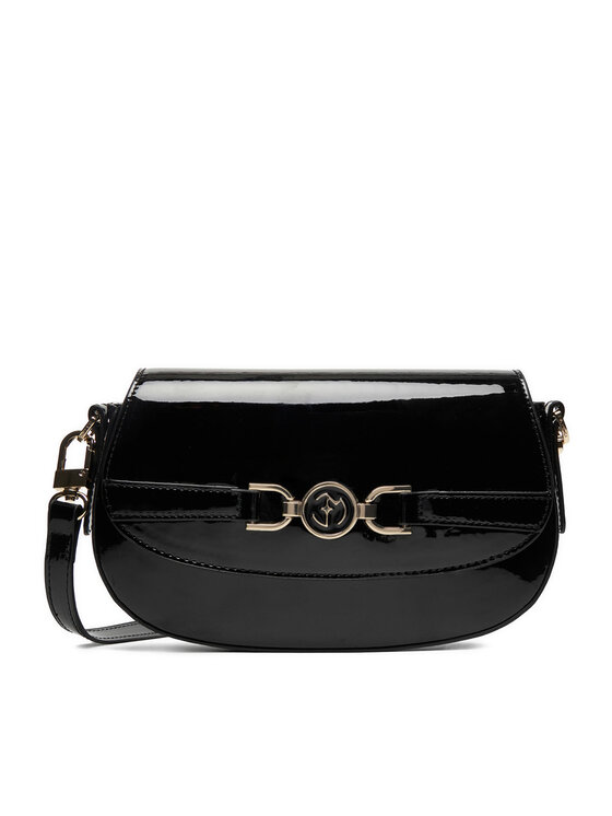 Eva Minge Дамска чанта EO-ALMA-KY158-1 Черен цвят на ниска цена