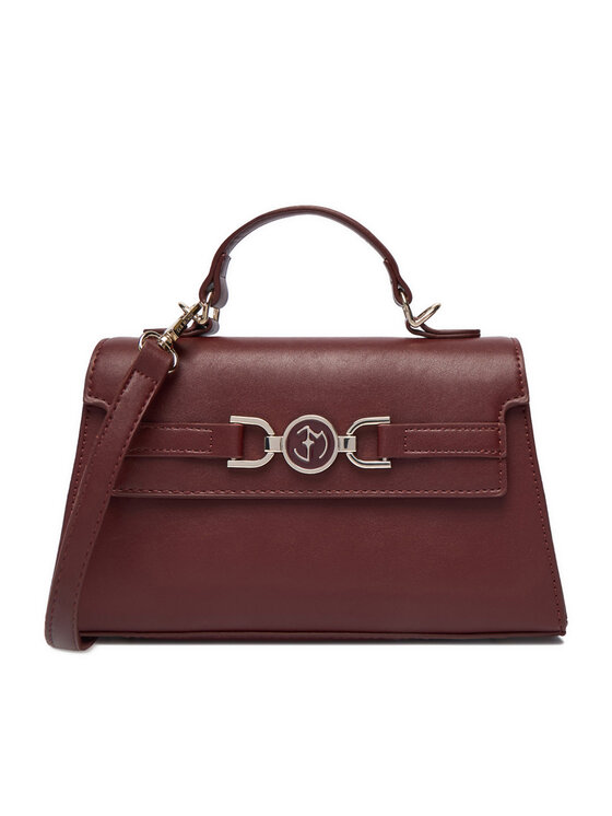 Eva Minge Дамска чанта EO-AMAIA-KY160-3 Бордо цвят на ниска цена