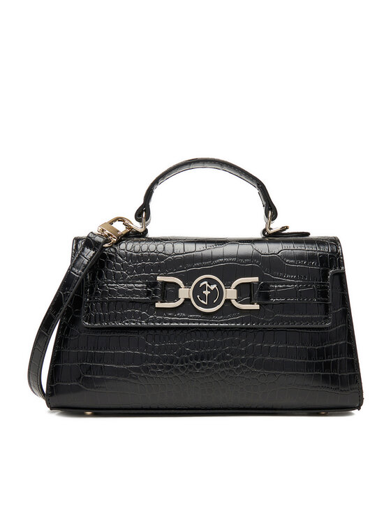 Eva Minge Дамска чанта EO-AMANDA-KY160-1 Черен цвят на ниска цена