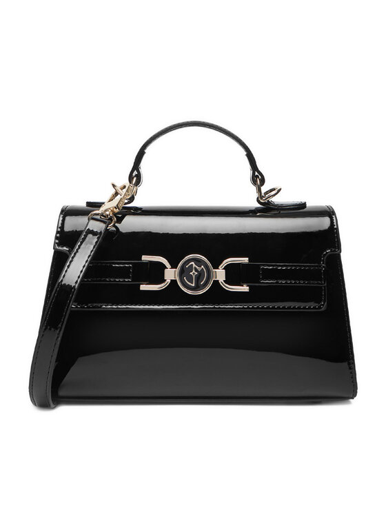 Eva Minge Дамска чанта EO-AMANI-KY160 Черен цвят на ниска цена