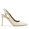 Eva Minge Обувки на ток ABELE-959P-519 Екрю цвят на ниска цена