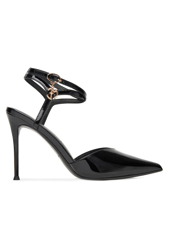 Eva Minge Обувки на ток MONA-SLT1582-2 Черен цвят на ниска цена