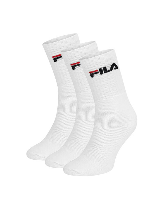 Fila Дълги чорапи F9505-AW24 (3-pack) Бял цвят на ниска цена