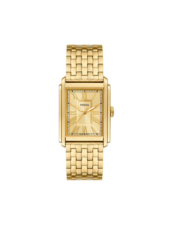 Fossil Часовник Carraway FS6009 Златист цвят на ниска цена
