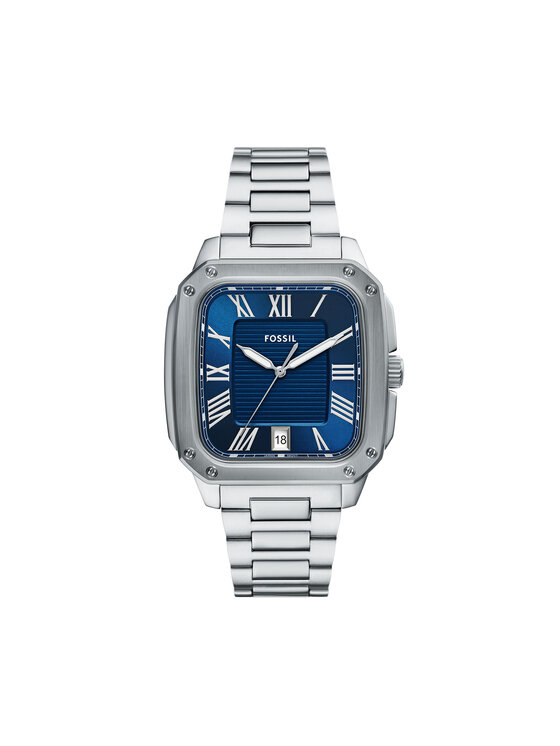 Fossil Часовник Crosby FS6121 Сребрист цвят на ниска цена