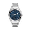 Fossil Часовник Everett Chronograph FS6104 Сребрист цвят на ниска цена