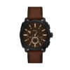 Fossil Часовник Machine Chronograph FS6101 Кафяв цвят на ниска цена