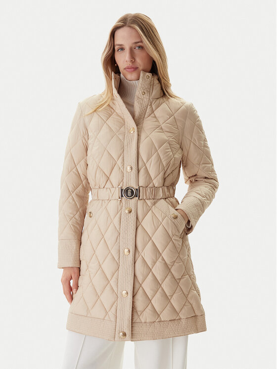 Fracomina Преходно яке FR25WC3004O45301 Бежов Regular Fit цвят на ниска цена