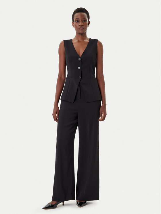 French Connection Гащеризон 7UZAB Черен Regular Fit цвят на ниска цена