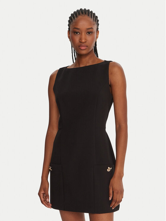 French Connection Гащеризон 7UZAE Черен Regular Fit цвят на ниска цена