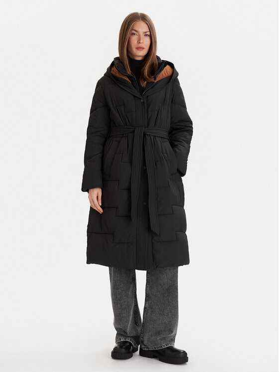 French Connection Преходно яке 70ZAS Черен Regular Fit цвят на ниска цена