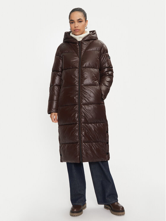 Frieda & Freddies Зимно яке 3802 Кафяв Regular Fit цвят на ниска цена