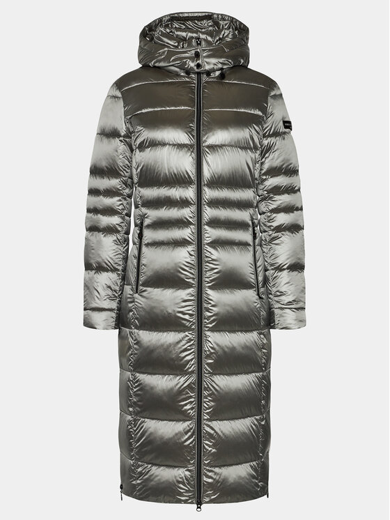 Frieda & Freddies Пухено яке 1880A Сив Regular Fit цвят на ниска цена