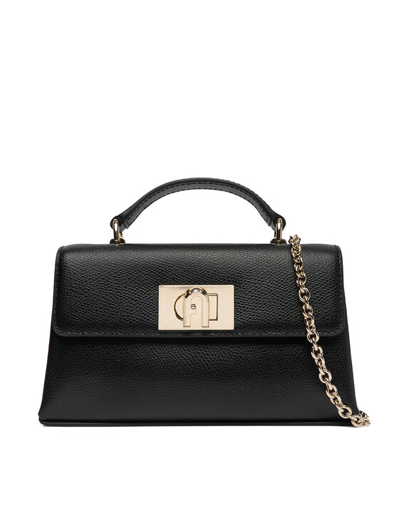 Furla Дамска чанта 1927 Mini WE00423 ARE000 CN O6000 Черен цвят на ниска цена