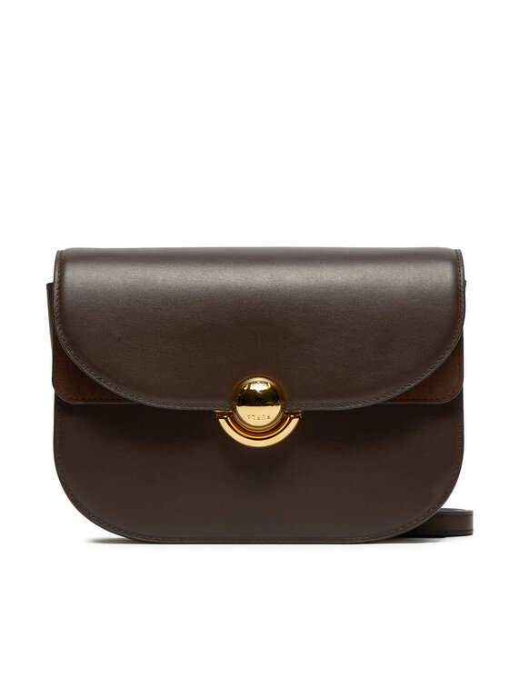 Furla Дамска чанта Sfera Borsa A Tracolla S Vaniglia WB01355 BX0428 2460S Кафяв цвят на ниска цена