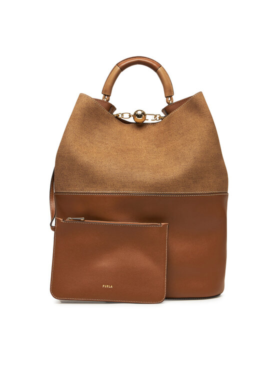 Furla Дамска чанта Sfera M WB01786 BX3924 BG 4085S Кафяв цвят на ниска цена
