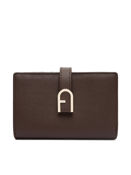 Furla Портфейл Flow S Compact Wallet WP00401 BX2045 CN 4284S 1007 Кафяв цвят на ниска цена