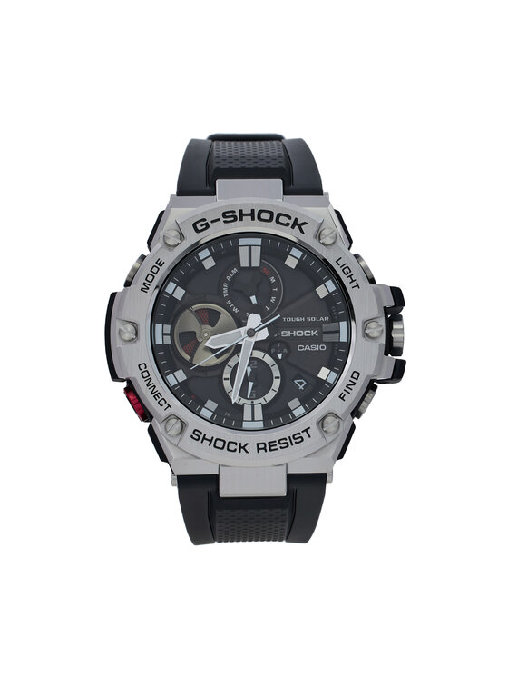 G-Shock Часовник GST-B100-1AER Сребрист цвят на ниска цена