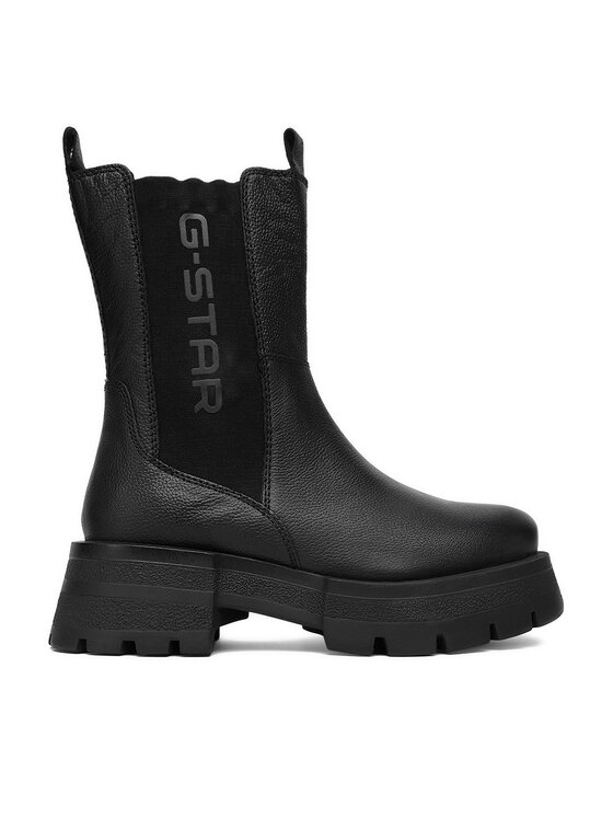 G-Star Raw Боти тип челси CEO-WI16-525-03 Черен цвят на ниска цена