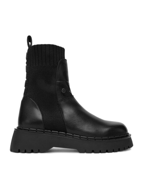 G-Star Raw Боти тип челси EO-DEMET Черен цвят на ниска цена