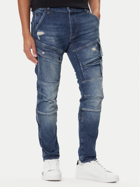 G-Star Raw Дънки Airblaze 3D D16129-E106 Син Skinny Fit цвят на ниска цена