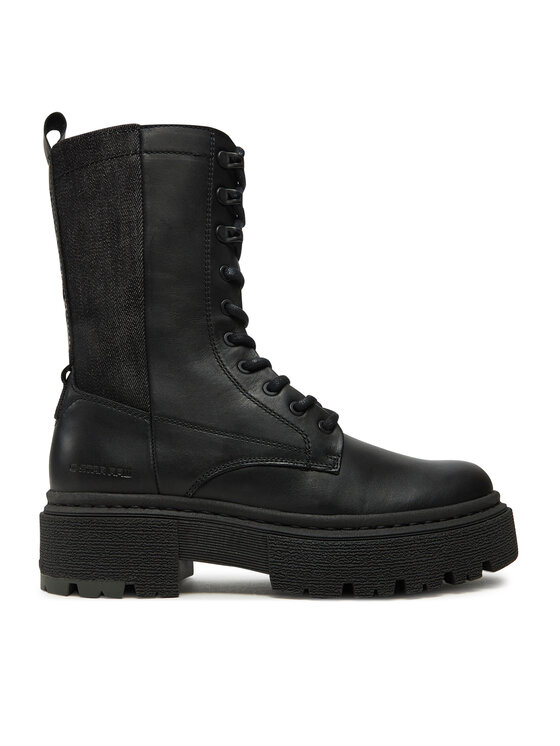 G-Star Raw Зимни обувки Kafey Pfm Boot High W D26647 Черен цвят на ниска цена