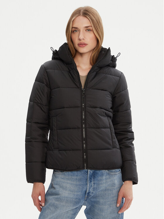 G-Star Raw Зимно яке Meefic D25193-B958 Черен Regular Fit цвят на ниска цена