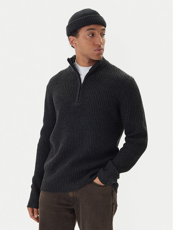 G-Star Raw Пуловер Essential D23938-E212 Сив Regular Fit цвят на ниска цена