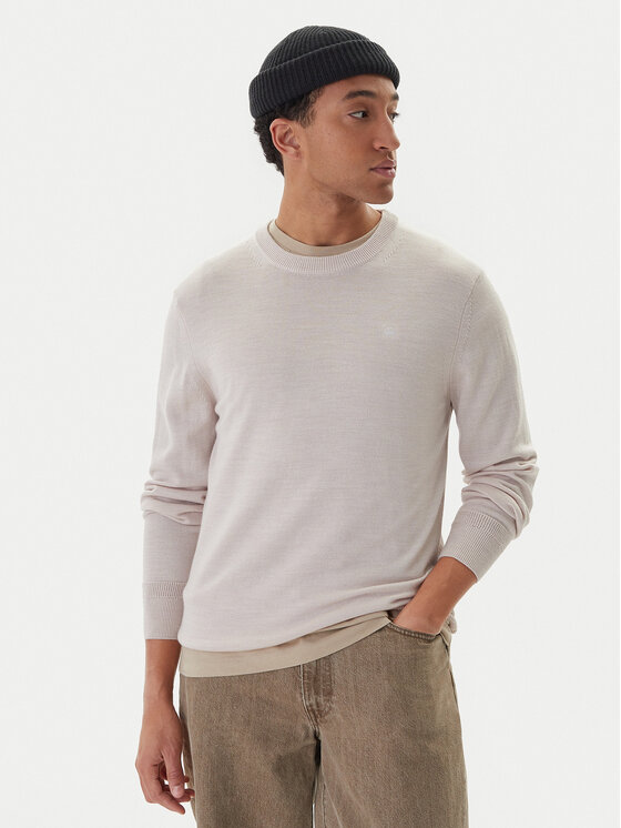 G-Star Raw Пуловер Premium Core D27686-B692 Бежов Regular Fit цвят на ниска цена