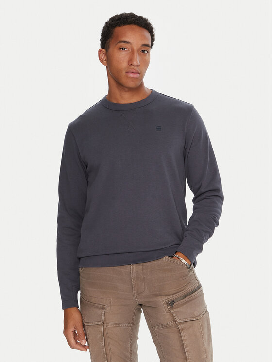G-Star Raw Суитшърт Nifous D25121-D566 Тъмносин Regular Fit цвят на ниска цена