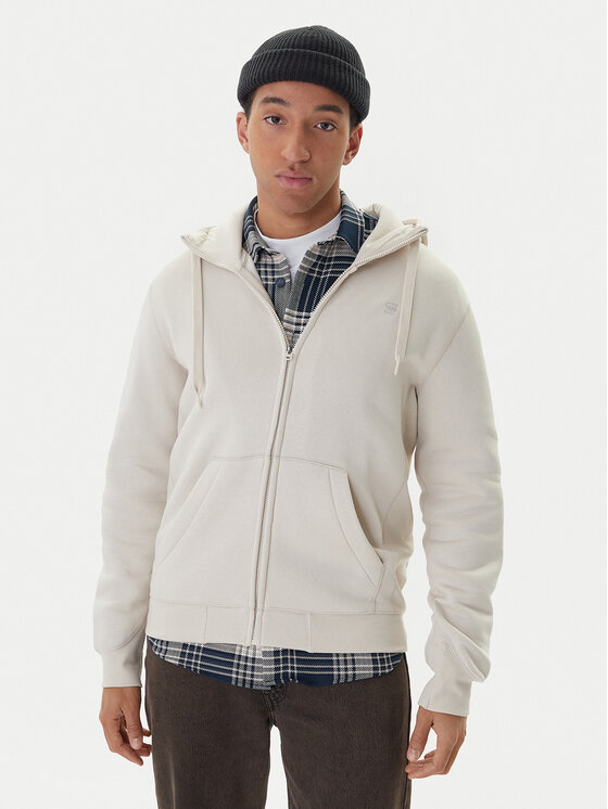 G-Star Raw Суитшърт Premium Core D16122-C235 Екрю Regular Fit цвят на ниска цена