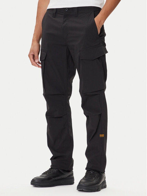 G-Star Raw Текстилни панталони Core D24309-E070 Черен Regular Fit цвят на ниска цена