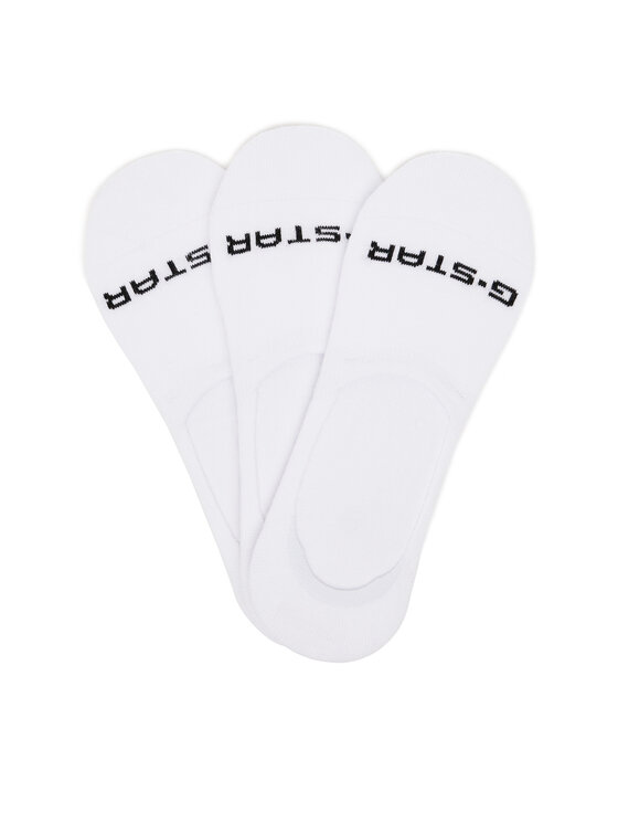 G-Star Raw Чорапи тип терлици AS_G-STAR_S_124_SS25 (3-PACK) Бял цвят на ниска цена