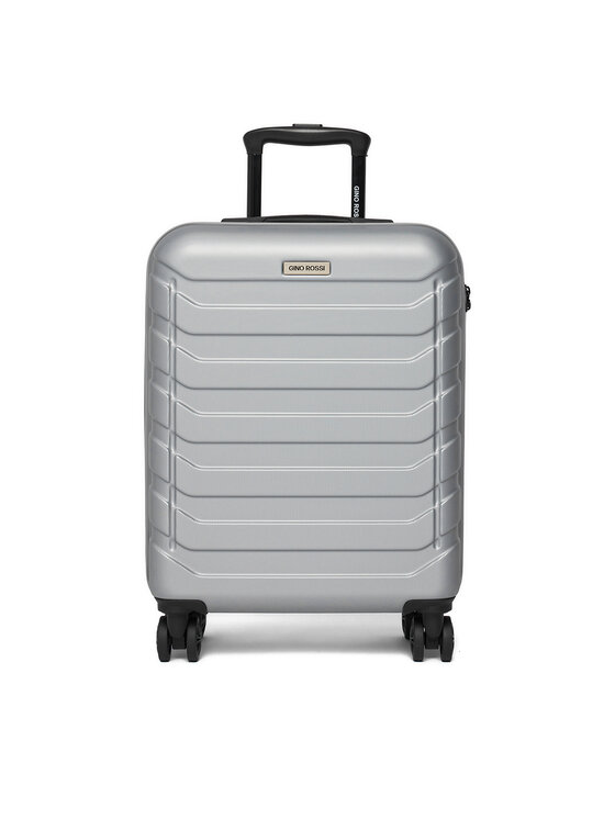 GINO ROSSI Самолетен куфар за ръчен багаж C-GIN-S-003-05-SILVER Сребрист цвят на ниска цена