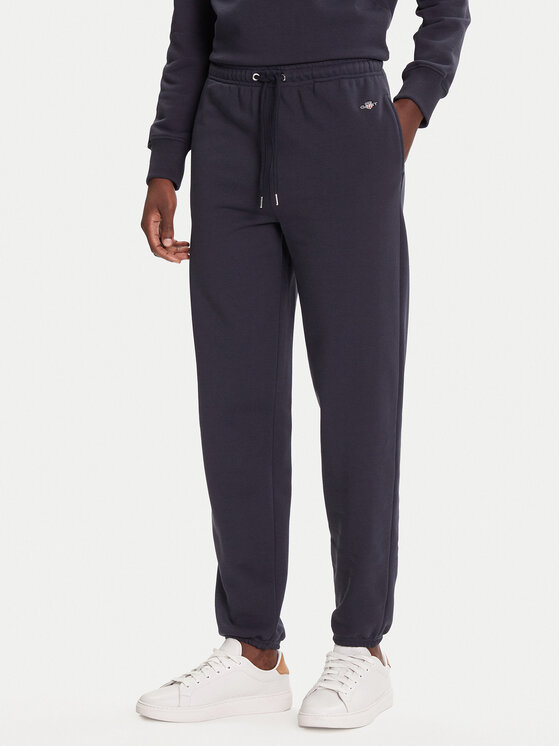 Gant Долнище анцуг Shield 4200500 Тъмносин Regular Fit цвят на ниска цена