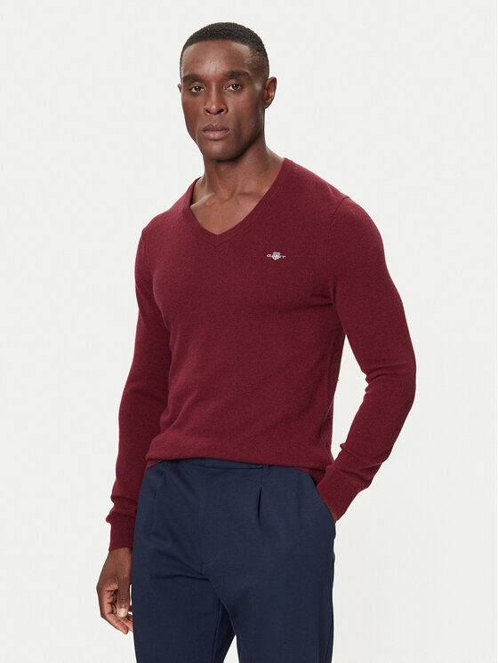 Gant Пуловер 8050274 Червен Regular Fit цвят на ниска цена