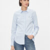 Gant Риза Slim Stretch Oxford 4300141 Светлосиньо Slim Fit цвят на ниска цена
