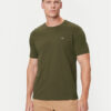 Gant Тишърт Shield 2003184 Зелен Regular Fit цвят на ниска цена