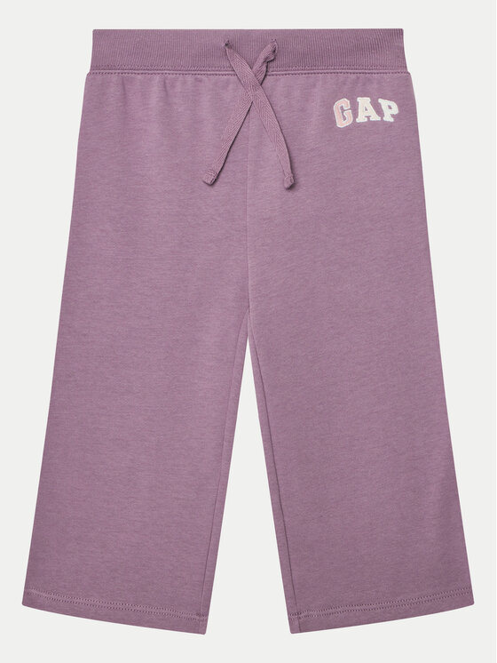 Gap Долнище анцуг 635493 Виолетов Regular Fit цвят на ниска цена