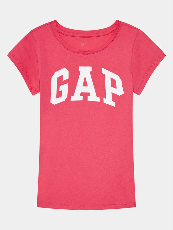 Gap Тишърт 460525-05 Розов Regular Fit цвят на ниска цена