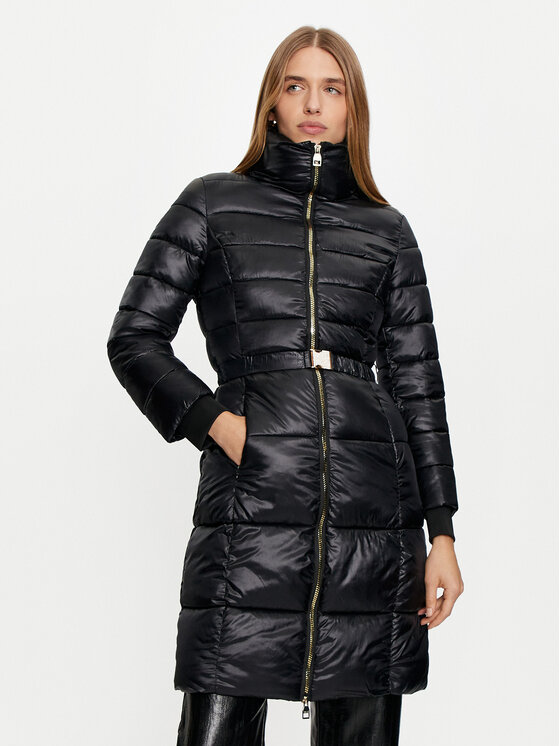 Gaudi Зимно яке 421BD35006 Черен Slim Fit цвят на ниска цена