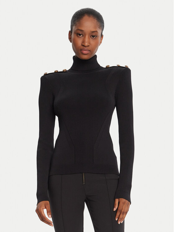 Gaudi Поло 521FD53037 Черен Regular Fit цвят на ниска цена