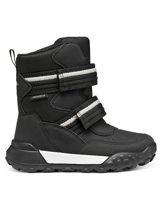 Geox Апрески J Trekkyup B Abx J56MBB 050FU C9999 M Черен цвят на ниска цена