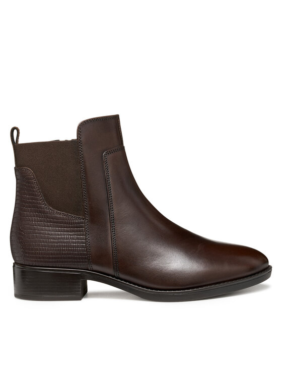 Geox Боти D Felicity D94G1G 04347 C6006 Кафяв цвят на ниска цена