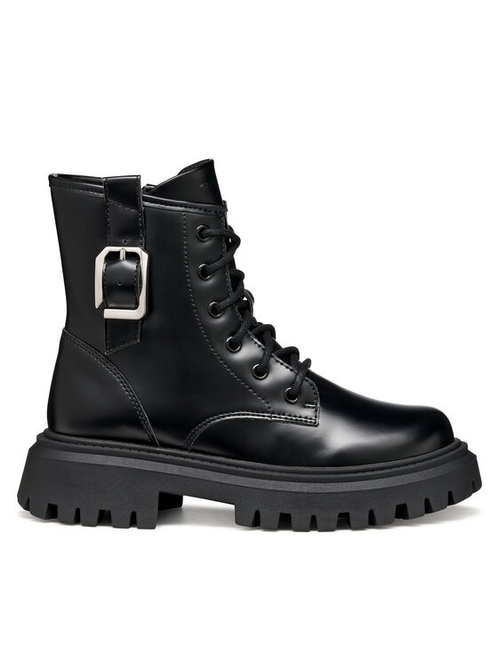 Geox Боти J Maquinnens J56M6C 000CN C9999 D Черен цвят на ниска цена