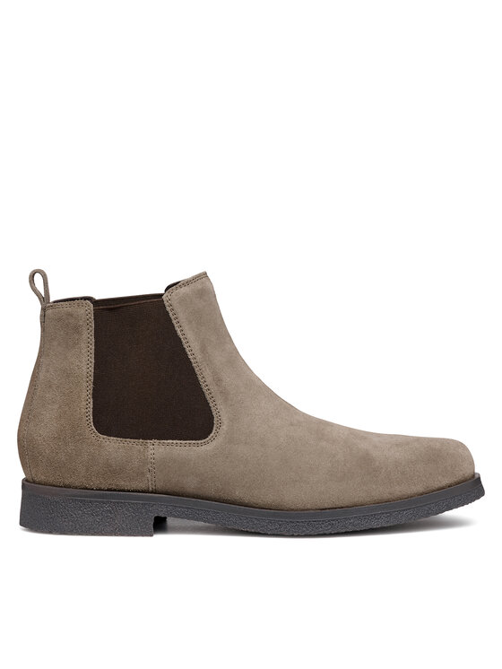 Geox Боти тип челси Uomo Claudio U2658A 00022 C1018 Сив цвят на ниска цена